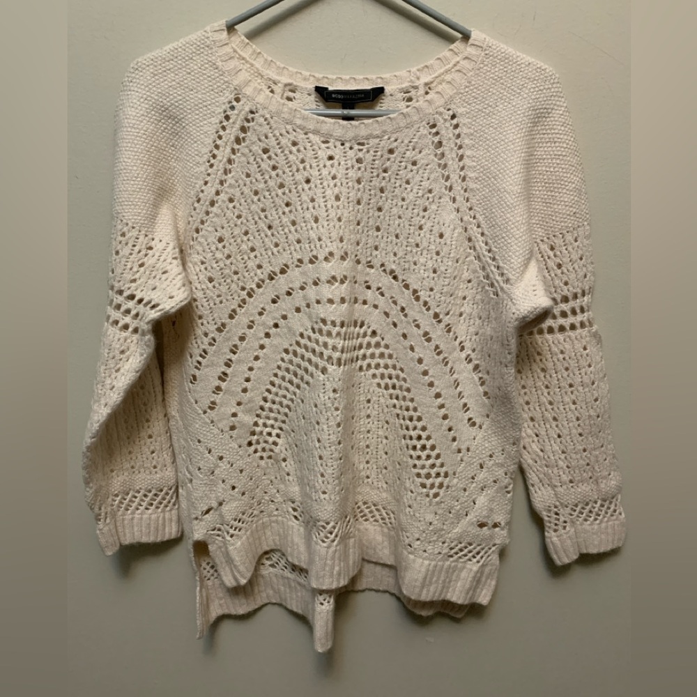 BCBGMaxAzria Cashmere/Wool/Angora Knit Sweater